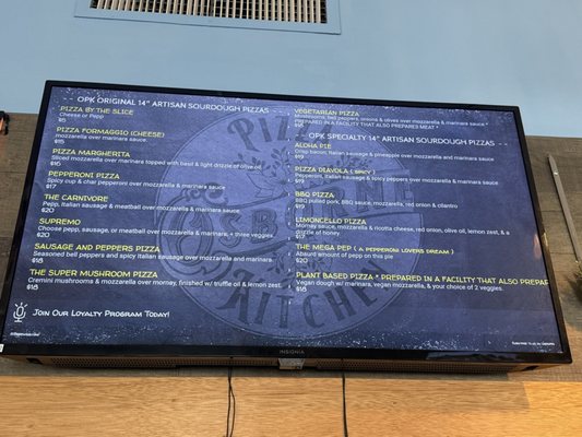 Menu photo 1 Osborne Pizza Kitchen Los Angeles, CA
