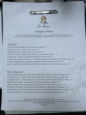 Menu photo 6 San Fermo Seattle, WA Menu photo 6 San Fermo Seattle, WA