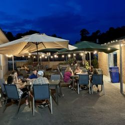 Large outdoor space for relaxing, and catching up with friends. Live music on Saturdays on the beer-garden patio!