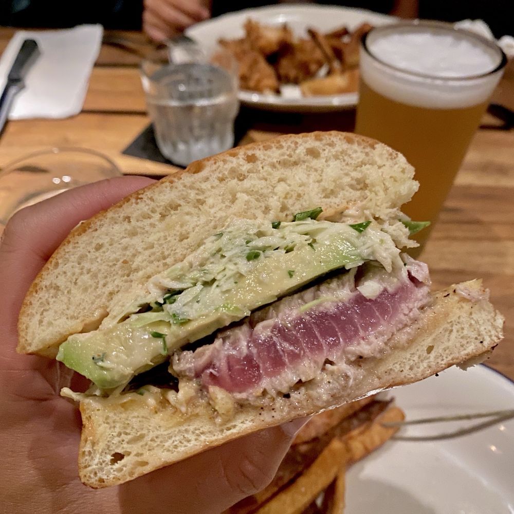 Scotty Browns - Ahi sandwich - Burgers Near Me - Koloa, Hawaii