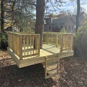 Blue Rock Remodeling - Crafting memories among the branches: Custom woodwork for your dream treehouse. - General Contractors Near Me - Rockville, Maryland
