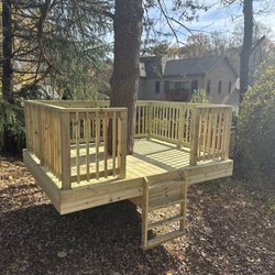Blue Rock Remodeling - Crafting memories among the branches: Custom woodwork for your dream treehouse.