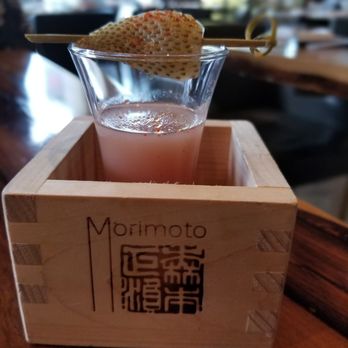Morimoto Napa - Strawberry palate cleanser - Japanese Near Me - Napa, California