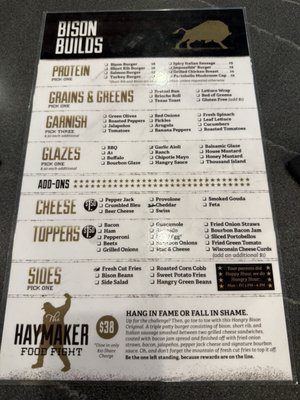 Menu photo 7 The Hangry Bison Lake Mary, FL