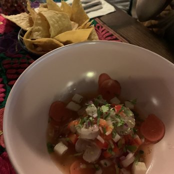 La Cantina - Shrimp ceviche - Mexican Near Me - Montreal, Quebec
