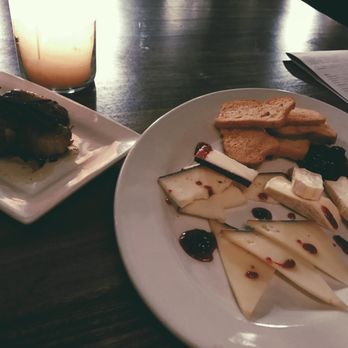 Alleia - Cheese plate and bacon wrapped figs - Italian Near Me - Chattanooga, Tennessee