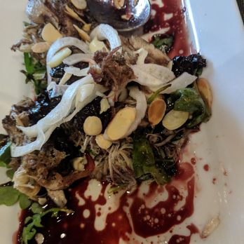 Labebe Prime - Duck confit. Shredded duck with raisins and sweet sherry - Mediterranean Near Me - North Brunswick, New Jersey