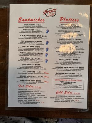 Menu photo 2 Bratz Y'all! New Orleans, LA Menu photo 2 Bratz Y'all! New Orleans, LA