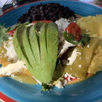 Picazo Cafe - Chilaquiles (with salsa verde vs rojo) - Delis Near Me - Sonoma, California Picazo Cafe - Chilaquiles (with salsa verde vs rojo) - Delis Near Me - Sonoma, California