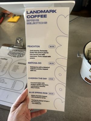Menu photo 2 Landmark Coffee Redlands, CA