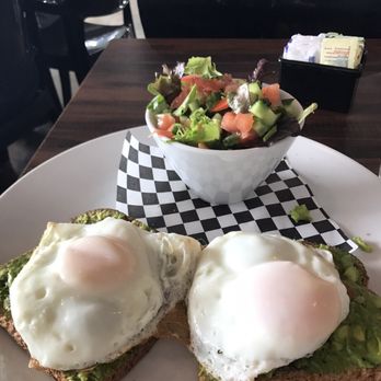 Roladin Restaurant - Avacado Toast with egg - Mediterranean Near Me - Reseda, California Roladin Restaurant - Avacado Toast with egg - Mediterranean Near Me - Reseda, California