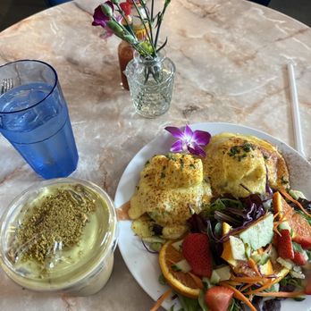 Nightingale - Iced pistachio white mocha, smoked salmon bennies - Breakfast & Brunch Near Me - Huntington Beach, California Nightingale - Iced pistachio white mocha, smoked salmon bennies - Breakfast & Brunch Near Me - Huntington Beach, California