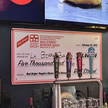La Birra Bar - Burgers Near Me - North Miami Beach, Florida La Birra Bar - Burgers Near Me - North Miami Beach, Florida