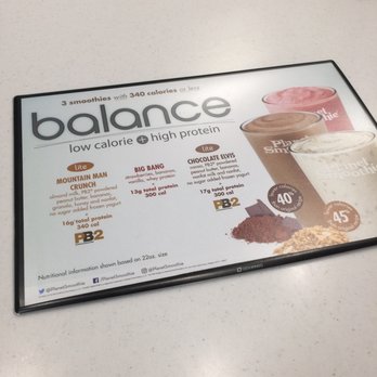Planet Smoothie - balance low calories high protein - Juice Bars & Smoothies Near Me - Jacksonville, Florida