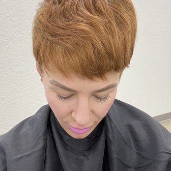 gem salon - Red hair before (also done by Shaine) - Hair Salons Near Me - Lancaster, California