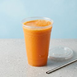 Carrot and pineapple juice