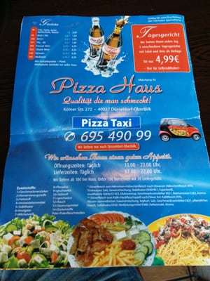 Menu photo 2 Pizza Haus Dusseldorf, NW Menu photo 2 Pizza Haus Dusseldorf, NW