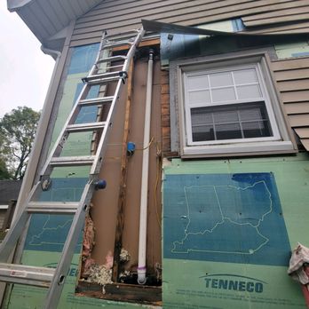 Master Interior Systems - replaced section of pipe (was much easier to access from outside vs inside the house) - General Contractors Near Me Master Interior Systems - replaced section of pipe (was much easier to access from outside vs inside the house) - General Contractors Near Me