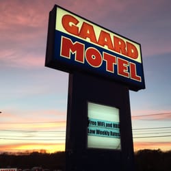 Gaard Motel - The sun sets upon Gaard Motel.