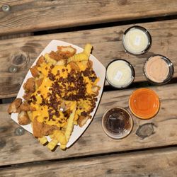 The Dead End Hayride - Loaded fries