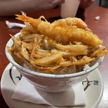 Menkoi Noodle House - Ten Don (Shrimp Tempura with Rice) - Ramen Near Me - Greenville, South Carolina Menkoi Noodle House - Ten Don (Shrimp Tempura with Rice) - Ramen Near Me - Greenville, South Carolina