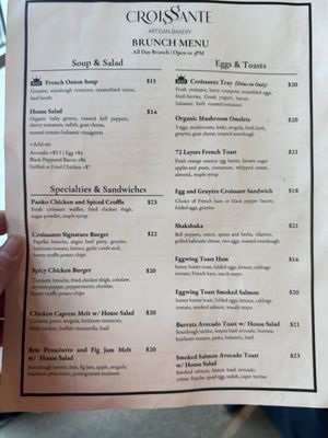 Menu photo 3 Croissante Santa Clara, CA Menu photo 3 Croissante Santa Clara, CA