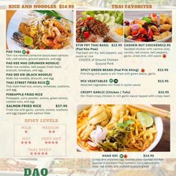Dao Thai Street Food - More menu 3