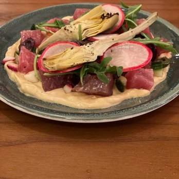 Tellers - OKC - Yellowfin Tuna Crudo - Italian Near Me - Oklahoma City, Oklahoma