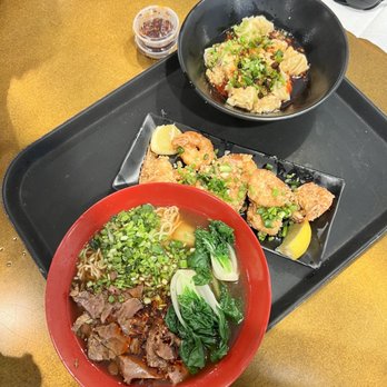 Bear Noodle Bar - taiwanese beef noodle soup, garlic butter shrimp, and spicy wontons - Noodles Near Me - Big Bear Lake, California Bear Noodle Bar - taiwanese beef noodle soup, garlic butter shrimp, and spicy wontons - Noodles Near Me - Big Bear Lake, California