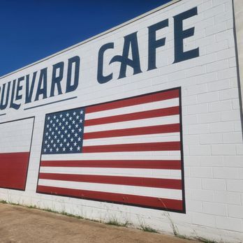 Boulevard Cafe - Outdoor mural - Cafes Near Me - North Richland Hills, Texas Boulevard Cafe - Outdoor mural - Cafes Near Me - North Richland Hills, Texas