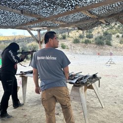 Monarch Defense - Brian and Peter are your safety "shadows" while shooting.