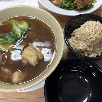 Aiea Bowl - Oxtail soup with brown rice - Bowling Near Me - Aiea, Hawaii