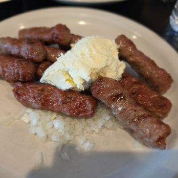 Balkan Taste - Cevapicci (comes with bread, not pictured) - Modern European Near Me - Mount Prospect, Illinois