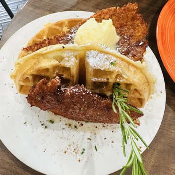 Sunny on South - Chicken Katsu Waffles! - Breakfast & Brunch Near Me - Cerritos, California