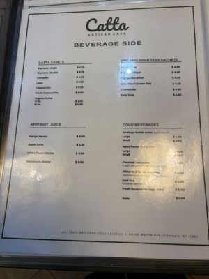 Menu photo 2 Catta Artisan Cafe Queens, NY