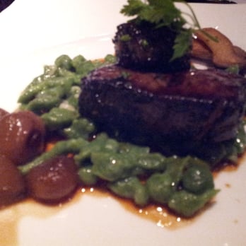 Gary Danko - Juniper crusted bison and spatzle - New American Near Me - San Francisco, California Gary Danko - Juniper crusted bison and spatzle - New American Near Me - San Francisco, California