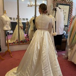 I Do Designer Bridal Consignment - The same dress but from the back.