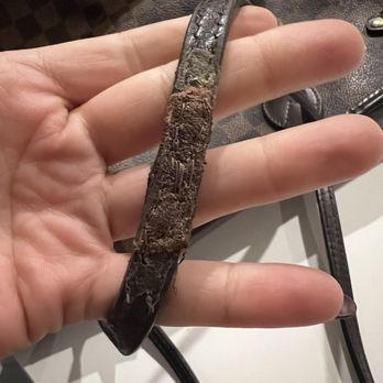 Shoe Repair - Ruined LV bag strap 3" shorter than the other tells me look you can still hold it never called for updates - Shoe Repair Near Me - Brooklyn, New York Shoe Repair - Ruined LV bag strap 3" shorter than the other tells me look you can still hold it never called for updates - Shoe Repair Near Me - Brooklyn, New York