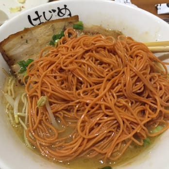 Hajime - Extra order of noodles ($1.50) -- spicy - Ramen Near Me - Atlanta, Georgia