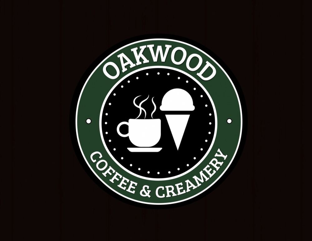 Oakwood Coffee & Creamery Logo