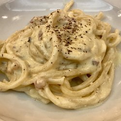 La Duchessa - 03.18.19 Fresh pasta carbonara for me please, yummm!