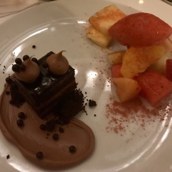 Stripsteak - Chocolate cake and sherbet - Steakhouses Near Me - Honolulu, Hawaii