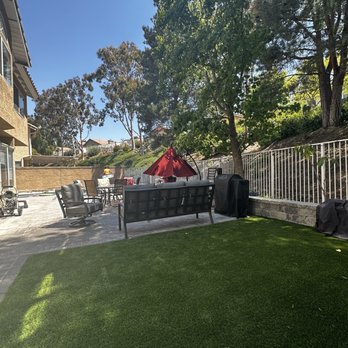 System Pavers - They ando installed turf to our backyard! - Masonry/Concrete Near Me - Orange, California