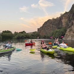 Buzzed Up Adventures - Sunset Kayaking Adventure at the Lower Salt River.