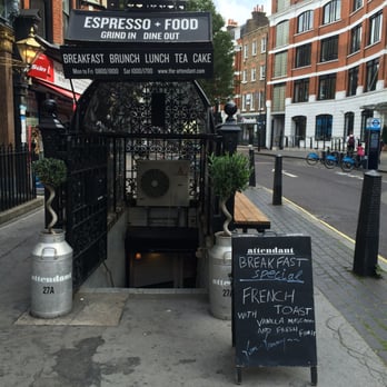The Attendant - Exterior of The Attendant. Pretty inviting - Coffee & Tea Near Me - London, XGL The Attendant - Exterior of The Attendant. Pretty inviting - Coffee & Tea Near Me - London, XGL