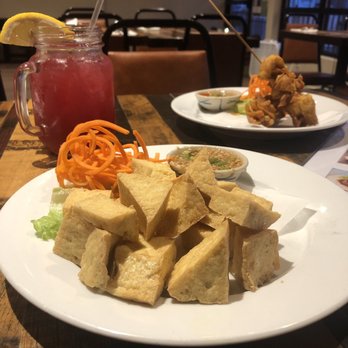District Thai - Crispy tofu and fried wontons - Thai Near Me - York, Pennsylvania District Thai - Crispy tofu and fried wontons - Thai Near Me - York, Pennsylvania