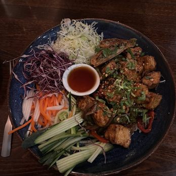 V Lotus - Vermicelli bowl with tofu - Vietnamese Near Me - Sugar Land, Texas