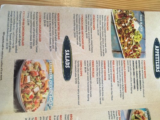 Menu photo 8 Landshark Bar & Grill Osage Beach, MO