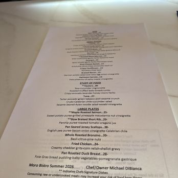 Moro Bistro - Menu - American Near Me - Wilmington, Delaware Moro Bistro - Menu - American Near Me - Wilmington, Delaware