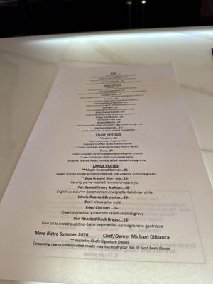 Menu photo 2 Moro Bistro Wilmington, DE Menu photo 2 Moro Bistro Wilmington, DE